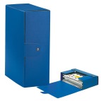 Scatola progetto Eurobox - dorso 12 cm - 25x35 cm - blu - Esselte