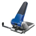 Perforatore 5180 - passo 8 cm - max 65 fogli - 2 fori - blu - Leitz