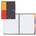Blocco spiralato Organiser Book - 5mm con margine - 240 x 297mm - 80gr - 80 fogli - Oxford