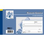 Blocco ricevute generiche - 50 fogli 2 copie autoricaricanti - 9,9 x 17cm - 50 fogli - Edipro