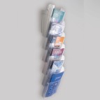 Vaschette portariviste da parete - Tecnostyl - set 6 tasche A4