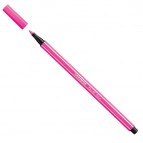 Pennarello Pen 68  punta feltro -  tratto 1,00mm - rosa fluo - Stabilo - conf. 10 pezzi