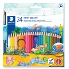 Matite colorate Noris aquarell - Staedtler - astuccio 24 colori