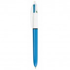 Penna a sfera a scatto  multifunzione  4 Colours Classic  - punta 1,0mm - nero, blu, rosso, verde - Bic -  conf. 12 pezzi