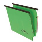 Cartella sospesa Joker - armadio - interasse 33 cm - fondo V - 32,6x28 cm - verde - Bertesi