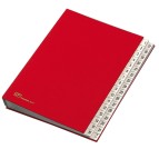 Classificatore numerico 1/31 - 643D - 24x34 cm - rosso - Fraschini