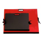 Cartella portadisegni - con maniglia - 35x50 cm - rosso - Brefiocart
