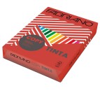 Carta Copy Tinta - A4 - 80 gr - colori  forti rosso - Fabriano - conf. 500 fogli