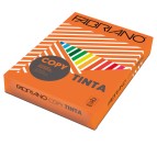 Carta Copy Tinta - A4 - 80 gr - colori  forti arancio - Fabriano - conf. 500 fogli