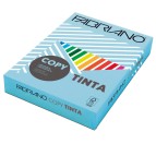Carta Copy Tinta - A4 - 80 gr - colori forti cielo - Fabriano - conf. 500 fogli