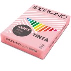 Carta Copy Tinta - A4 - 80 gr - colore tenue rosa - Fabriano - conf. 500 fogli
