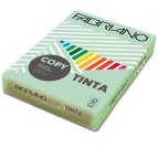 Carta Copy Tinta - A4 - 80 gr - colore tenue verde chiaro - Fabriano - conf. 500 fogli