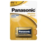 Pila Transistor - 9V - alcalina - Panasonic - blister 1 pezzo