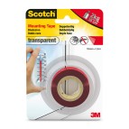 Nastro biadesivo FIX - 1,9 cm x 1,5 m - trasparente - Scotch