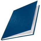 Copertine Impressbind - rigide - 3,5 mm - finitura lino - blu - Leitz - scatola 10 pezzi