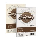 Busta Calligraphy Canvas - 120 x 180 mm - 100 gr - bianco 01 - Favini - conf. 25 pezzi