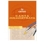 Blocco carta opaca millimetrata - 230x330mm - 10 fogli - 80gr - Canson