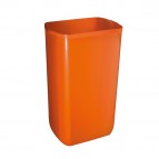 Cestino gettacarte Soft Touch - 33x22x49 cm - arancio - 23 L - Mar Plast
