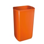 Cestino gettacarte Soft Touch - 33x22x49 cm - arancio - 23 L - Mar Plast