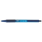 Penne a sfera a scatto Soft Feel - punta 1,0mm - blu - Bic - conf. 12 pezzi