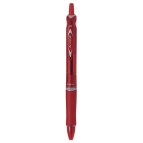 Penna a sfera a scatto Acroball Plastic - punta 1.0mm - rosso  - Pilot