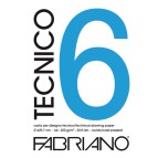 Blocco Tecnico 6 - 25x35cm - 20 fogli - 240gr - liscio - Fabriano