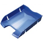 Vaschetta portacorrispondenza - plastica riciclata - 35,5x27,5x6,6 cm - blu - Helit