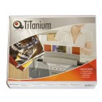 Cartelline termiche Grain - 6 mm - bianco - Titanium - scatola 50 pezzi