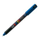 Marcatore a base d'acqua Uni Posca Pen PC1M - punta extra fine 0,7mm - blu - Uni Mitsubishi