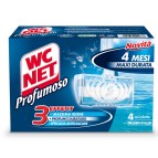 Tavoletta Profumoso Ocean Fresh - WC Net - 4 gabbiette da 34 gr