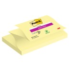 Blocco Post it  Super Sticky Z Notes - R350-123SS-CY - 76 x 127 mm - giallo Canary - 90 fogli - Post it