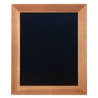 Lavagna Woody - teak - 20x24 cm - Securit