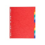 Separatore Forever - 12 tacche - cartoncino riciclato 220 gr - A4 maxi - multicolore - Exacompta
