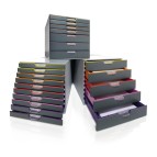 Cassettiera Varicolor  - 28x35,6x29,2 cm - 7 cassetti  - Durable
