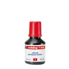 Ricarica Inchiostro per Marcatore Permanente - contenuto 30ml - rosso - Edding