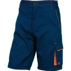 Bermuda da lavoro Panostyle® M6BER - sargia/poliestere/cotone - taglia L - blu/arancio - Deltaplus
