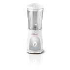 Frullatore Mr Frullo - 13x10,5 x28,5 cm - capacitA' 450 ml - 180 W - bianco - Melchioni