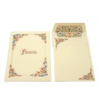 Carta da lettere con busta - 210 x 297mm - Kartos - conf. 10 fogli