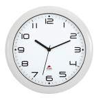Orologio da parete Hornew - diametro 30 cm - bianco - Alba