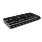 Vaschetta portacancelleria Mydesk - 26,1x12,5x2,8 cm - nero - Arda