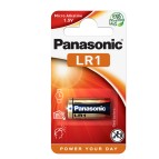 Micropila LR1 - 1,5V - alcalina - Panasonic - blister 1 pezzo