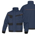 Giacca da lavoro Mach 2 Corporate - tela/poliestere/cotone - taglia XL - blu/nero - Deltaplus