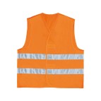 Gilet alta visibilità GILP2 - poliestere - taglia L - arancio fluo - Deltaplus