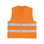 Gilet alta visibilitA' GILP2 - poliestere - taglia L - arancio fluo - Deltaplus