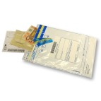 Busta di sicurezza - 16 x 22,5 cm - 70 micron - LDPE riciclabile - Viva - conf. 50 pezzi