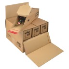 Scatola CP 181 per bottiglie - modulabile per 3/6 bottiglie - 375x365x250 mm - ColomPac