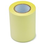 Rotolo ricarica carta autoadesiva - giallo pastello - 59mm x 10mt - per Memoidea Tape Dispenser - Iternet