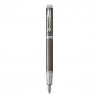Penna Stilografica IM Premium - Metal Chiselled - stilo M - dark - Parker