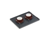 Vassoio Coffee Point - 1,3x24,2x32,9 cm - ABS - nero - Durable