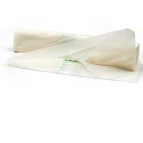 Biosacco per immondizia - 42x42 cm - 10 L - 19 micron - bianco - Perfetto - rotolo da 15 sacchi